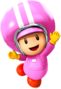 Pink Toad (Pit Crew) from Mario Kart Tour