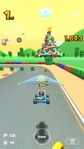 SNES Mario Circuit 2: At the last curve before the finish line, past the glide section
