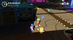 The Main Studio Blue Key Challenge side Quest in Mario + Rabbids Sparks of Hope