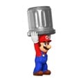 Mario holding a Garbage Can