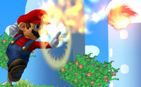 Mario's Fireball, from Super Smash Bros. Melee.