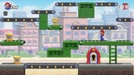 Screenshot of Mario Toy Company level 1-4 from the Nintendo Switch version of Mario vs. Donkey Kong