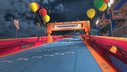 Thumbnail for "DK Spaceport (Intro)" from Mario Kart World used for Nintendo Music