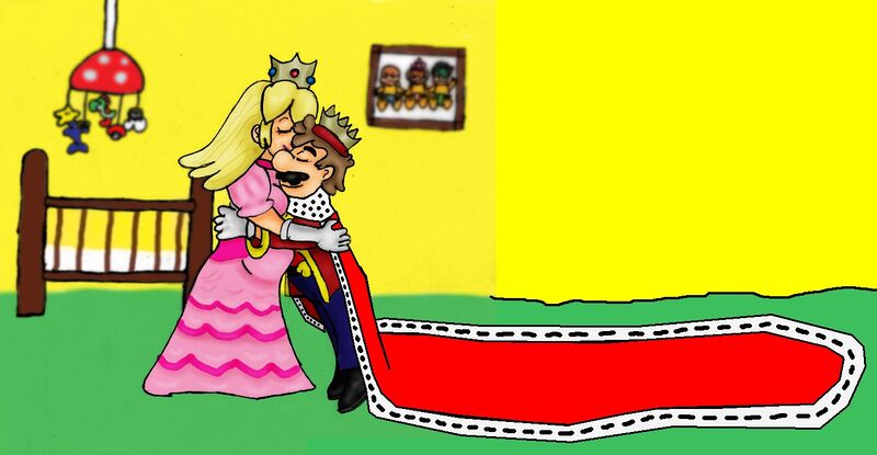 File:Prince Mario and Princess Peach.jpg