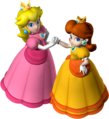 Princess Peach and Princess Daisy