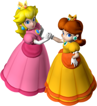 Princess Peach and Princess Daisy - Mario Party 7.png