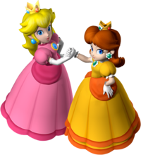 Princess Peach and Princess Daisy - Mario Party 7.png