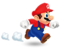 Mario dashing