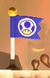 SMBW Checkpoint Flag - Blue Toad