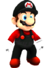 Rendered model of Flying Mario in Super Mario Galaxy.