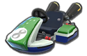 Luigi's Standard Kart body from Mario Kart 8