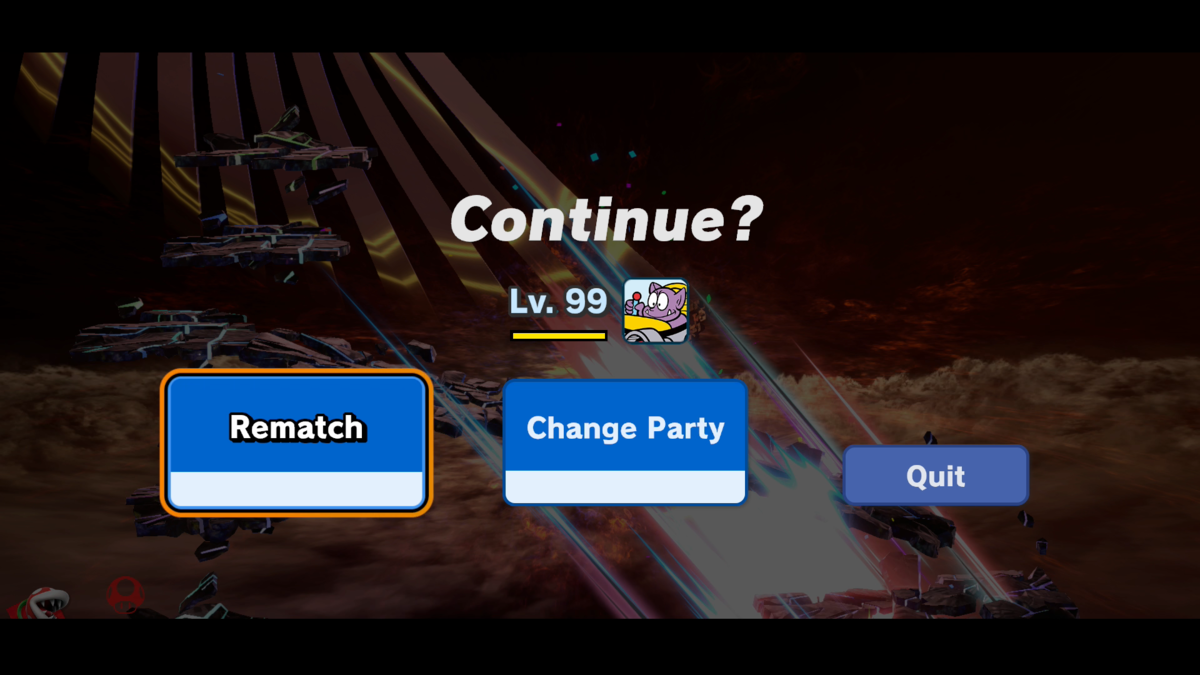 FileSuper Smash Bros. Ultimate Adventure Mode World of Light continue