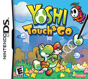 North American box art for Yoshi Touch & Go