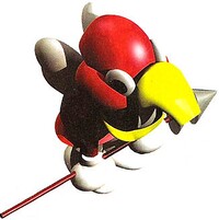 Artwork of Birdy for Super Mario RPG: Legend of the Seven Stars