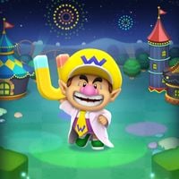 Dr. Baby Wario art from Dr. Mario World