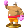 King Hippo trophy from Super Smash Bros. for Wii U