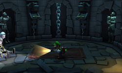The Ceremonial Chamber in Treacherous Mansion