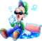 Luigi artwork for Mario & Luigi: Dream Team