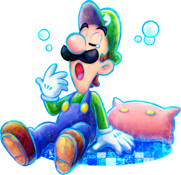 File:Luigi Sleepy Artwork (alt) - Mario & Luigi Dream Team.png