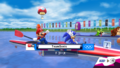 Mario, Sonic, Donkey Kong, Vector and Knuckles competing in 1000m Sprint.