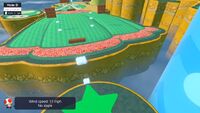 Hole 9 of All-Star Summit from Mario Golf: Super Rush