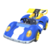 Blue Seven from Mario Kart Tour