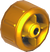 The ScrewNormal_Gold tires from Mario Kart Tour