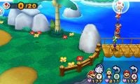 "Paper Toad in a Bubble Crash" glitch attempted in Mario & Luigi: Paper Jam