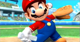 Mario brandishes a Wii Remote.