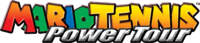 The logo for Mario Tennis: Power Tour.