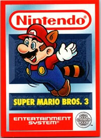 One of the Nintendo Collector Cards