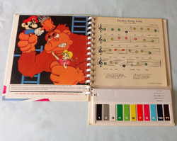 The "Donkey Kong Song" in the Nintendo My Play a Tune Book