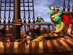 The image for "Gang-Plank Galleon" from Donkey Kong Country on Nintendo Music.