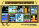 The World Coin level select screen in Coin Battle