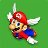 Card of Wing Mario, as he appears in Super Mario 64 artwork, from Super Mario Memory Match-up Online Activity