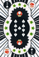 Nine of Spades card in the Platinum Playing Cards: Official Club Nintendo Collection deck.