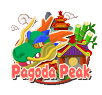 Logo of the Pagoda Peak from Mario Party 7.