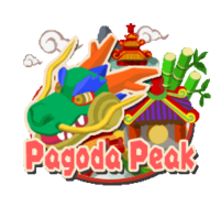 Logo of the Pagoda Peak from Mario Party 7.