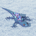 Blue lizards that appear throughout the Radiance Layer