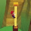 Screenshot of a pole from Super Mario 3D Land.