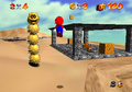 Blocks in Shifting Sand Land in Super Mario 64