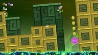 The first 10-flower coin in Another Uncharted Area: Swaying Ruins in Super Mario Bros. Wonder
