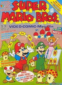 Cover of Super Mario Bros. Video-Comic-Magazin Nr. 10