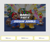 Super Mario Party Jigsaw Jumble