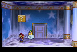 Last ? Block in Crystal Palace of Paper Mario.
