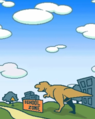 WarioWare: Touched! (the T-Rex statue's cameo)