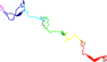 The full map compared to the routes used in VS Race, separated by color