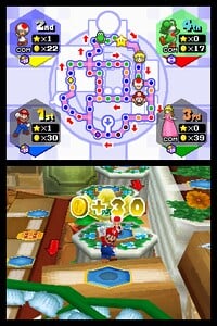 Pre-release screenshot of Mario Party DS