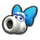 White Birdo's head icon in Mario Kart 8 Deluxe.
