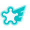 A sticker in Mario Kart World